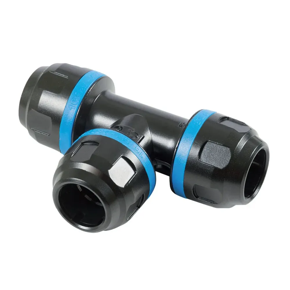 TOPRING 08.332 Union en «t» 25 mm pps crn
