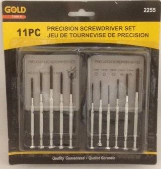 Tournevis de précision (paquet de 11)