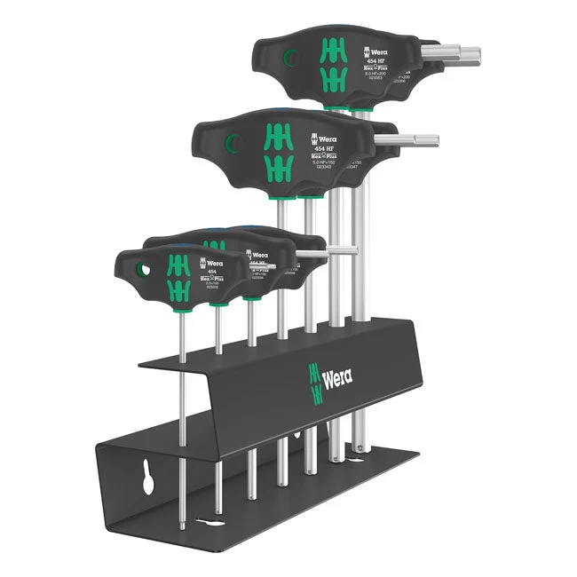 Wera Screwdriver Set T-handle Hex Plus Metric Sizes