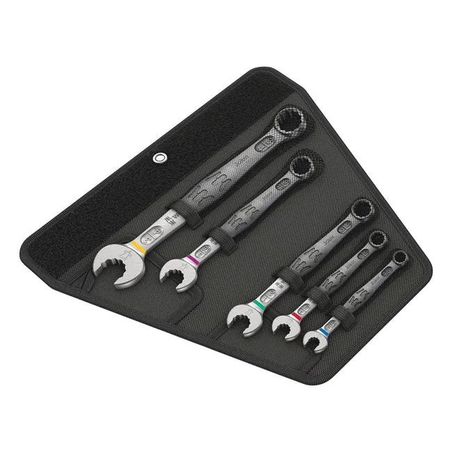 Wera Wrench Open/Box End Set 5-pcs Joker 6003 Series US Sizes