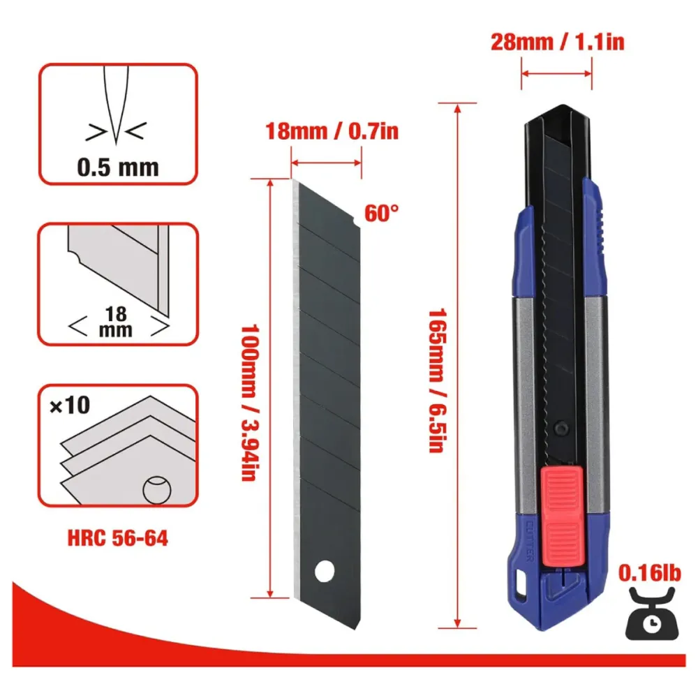 Cutter Workpro 18 mm