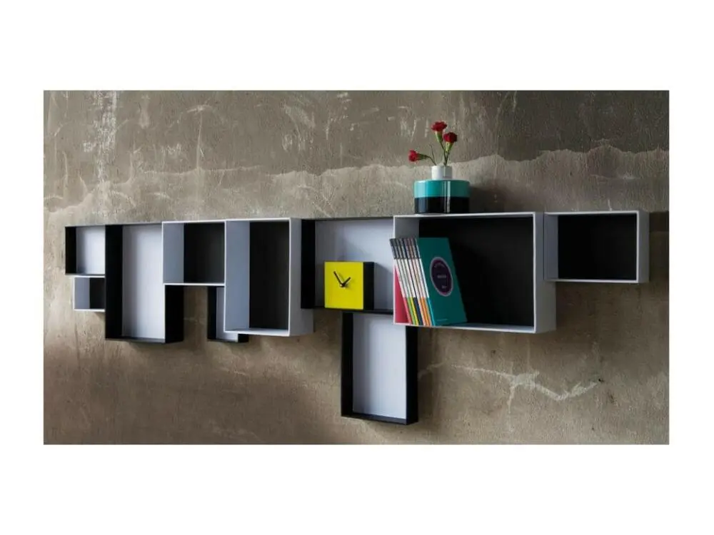 Étagères murales customisables CELESTE par REMEMBER avec joints d'étanchéité