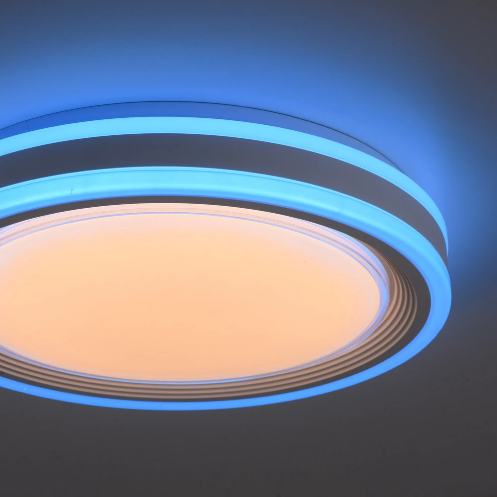 Lampe à sel Plafonnier LED Spheric, CCT, RVB, Ø 40cm