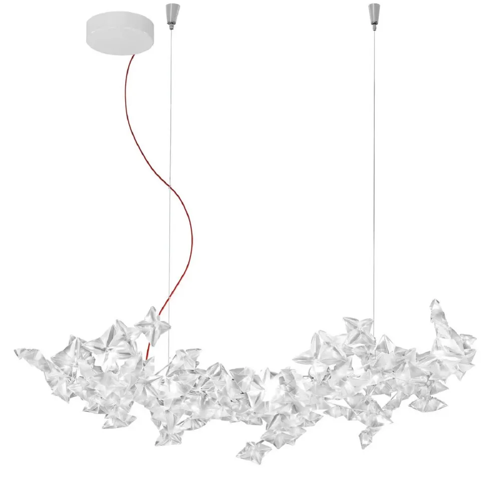 La suspension Hanami Compact SLAMP avec éclairage LED intégré Design minimaliste