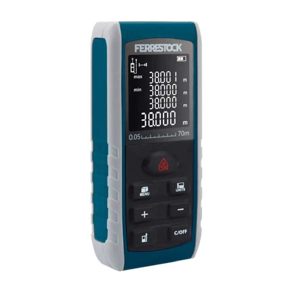 Compteur Ferrestock Laser 70 m pour charpentiers