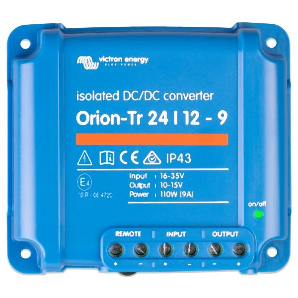 Victron Energy Orion-Tr 24/12-9 convertisseur DC DC isolé 24V à 12V 9A 110W 1-67-009470 choisir à bas prix